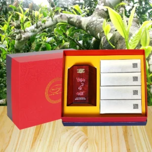 hộp quà trà shan tuyết đặc biệt vip - hình ảnh 1