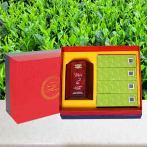 hộp quà trà lộc đỉnh tân cương - hình ảnh 1