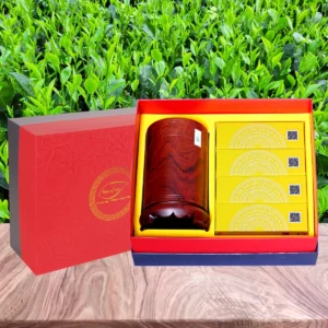hộp quà trà đinh ngọc tân cương - hình ảnh 1