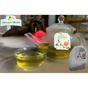 Trà Sen Túi Lọc Tân Cương Xanh - Giấy lọc Yamanaka Nhật Bản