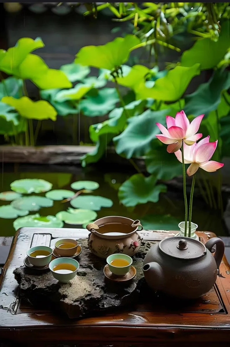 Trà đinh nõn tân cương Thái Nguyên và gạo sen bách diệp 2