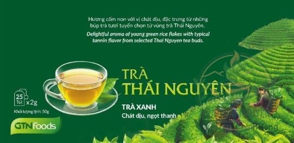 Trà Thái Nguyên Túi Lọc Vinatea Hộp 25 Gói Chính Hãng - Ảnh 7