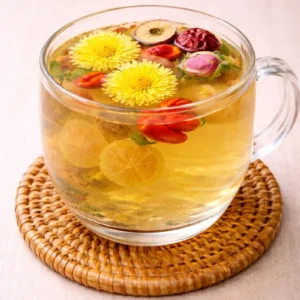 Trà Dưỡng Nhan 5 Vị - Công dụng làm đẹp da sáng mắt