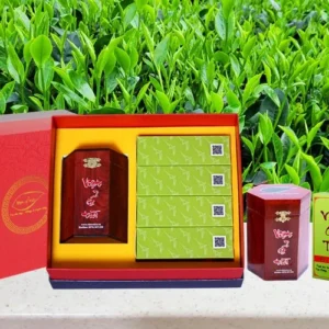 hộp quà trà lộc đỉnh tân cương - hình ảnh 2