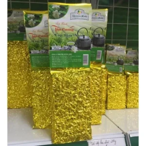 Trà Ướp Hoa Nhài Tân Cương Xanh - Trà Lài tự nhiên thơm ngát