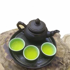 Hộp Trà Thái Nguyên QT10 100g - Nước pha trà Tân Cương nõn tôm xanh ngắt