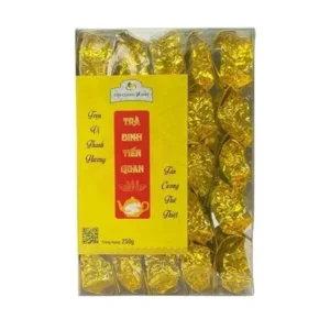 Trà Đinh Tân Cương Tiến Quan - Bộ 25 gói pha ấm tiện dụng