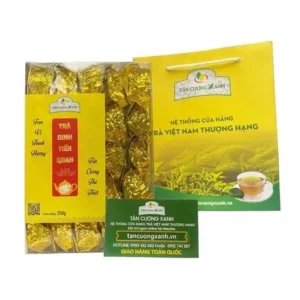 Trà Đinh Tân Cương Tiến Quan - Nước lóng lánh xanh cốm thơm sâu