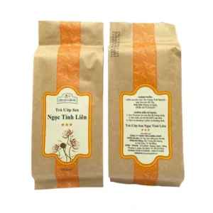 Trà Sen Tây Hồ 100gr Tân Cương Xanh - Trà móc câu ướp sen bách diệp