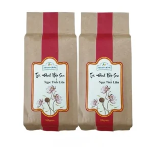 Trà Đinh Ướp Sen Ngọc Tỉnh Liên 100g - Tuyệt phẩm trà biếu cao cấp