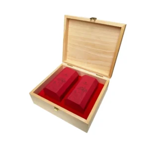 thiết kế sang trọng của hộp trà tân cương gỗ thông tcx 2