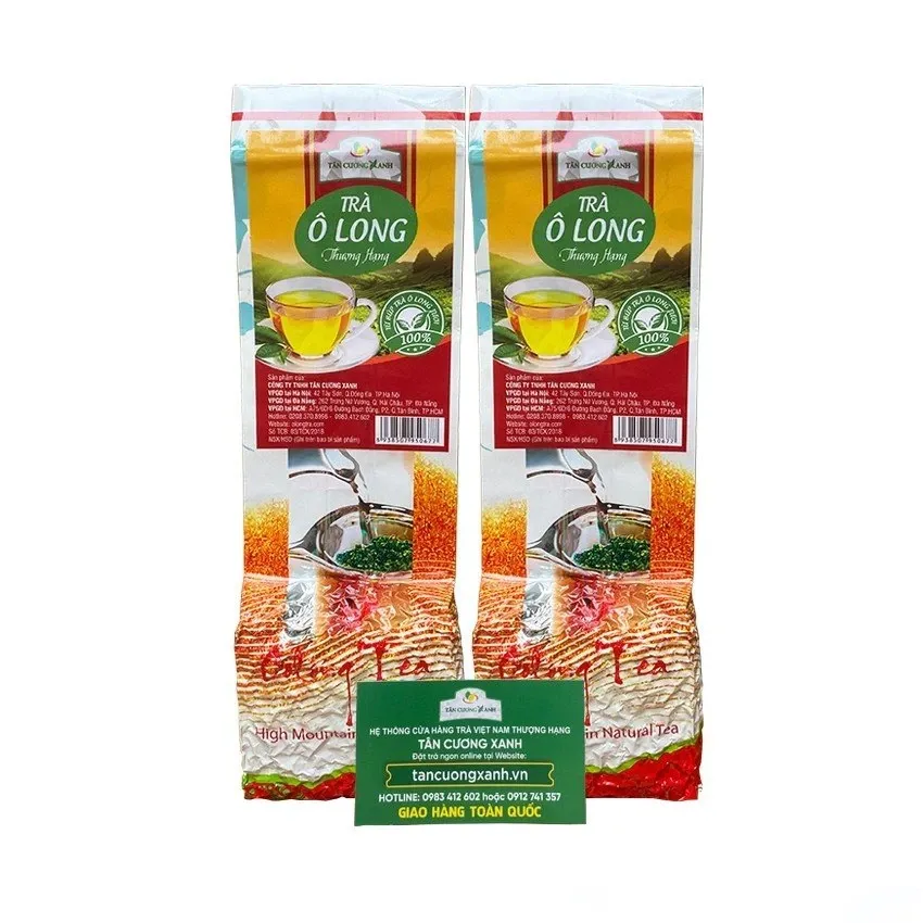 Trà Ô Long Cao Cấp 200g - Trà lên men thượng hạng tự nhiên