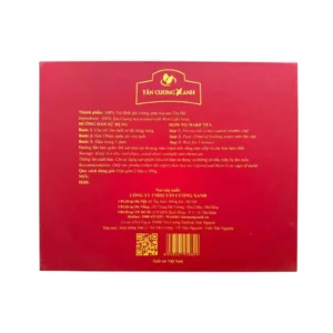 bên trong bộ hộp trà đinh ướp sen ngọc tỉnh liên