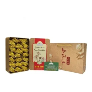 Trà Sen Ngọc Tỉnh Liên 200g - Kèm túi giấy xách bọc cẩn thận