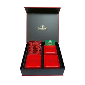 kích thước hộp trà tân cương tứ long 400g