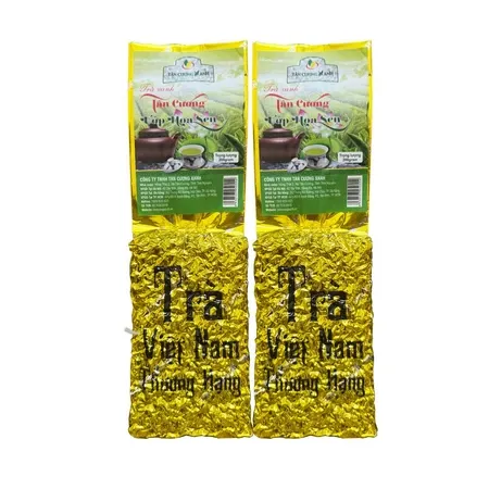 trà ướp sen Tây Hồ - hộp sản phẩm chính hãng