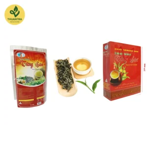 Trà xanh Tùng Sán Tây Côn Lĩnh búp trà shan tuyết