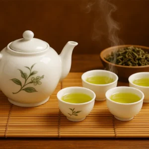 cách pha trà mạn