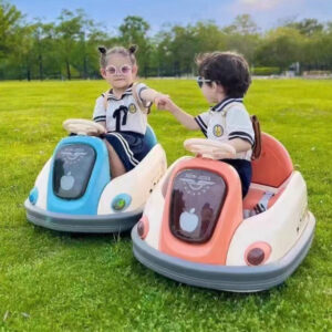 sản phẩm - Xe Ô Tô Điện Trẻ Em, Xe Máy Điện Cho Bé Xoay 360 Độ Có Điều Khiển Kèm Nhạc Và Đèn SMTTA086