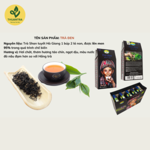 Hồng Trà Shan Tuyết quy cách đóng gói