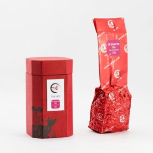 hộp trà tâm phúc trà thiết quan âm - Hộp tâm phúc gỗ