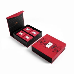 hộp trà thịnh vượng 4 vị - Hộp Thịnh Vượng