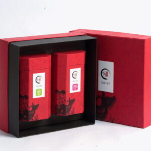 hộp trà tâm phúc trà thiết quan âm - Hộp tâm phúc gỗ