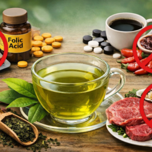 trà xanh kỵ những thực phẩm và chất bổ sung nào