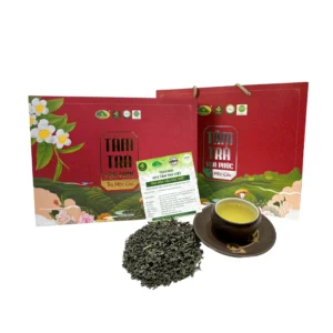 Set Trà Vạn Phúc hộp thiếc đỏ 500g