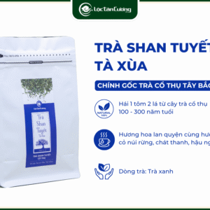 Trà Shan Tuyết Tà Xùa (1 tôm 2 lá)