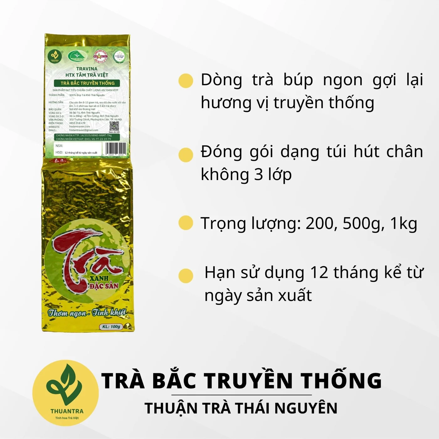 Trà Bắc Thái Nguyên truyền thống