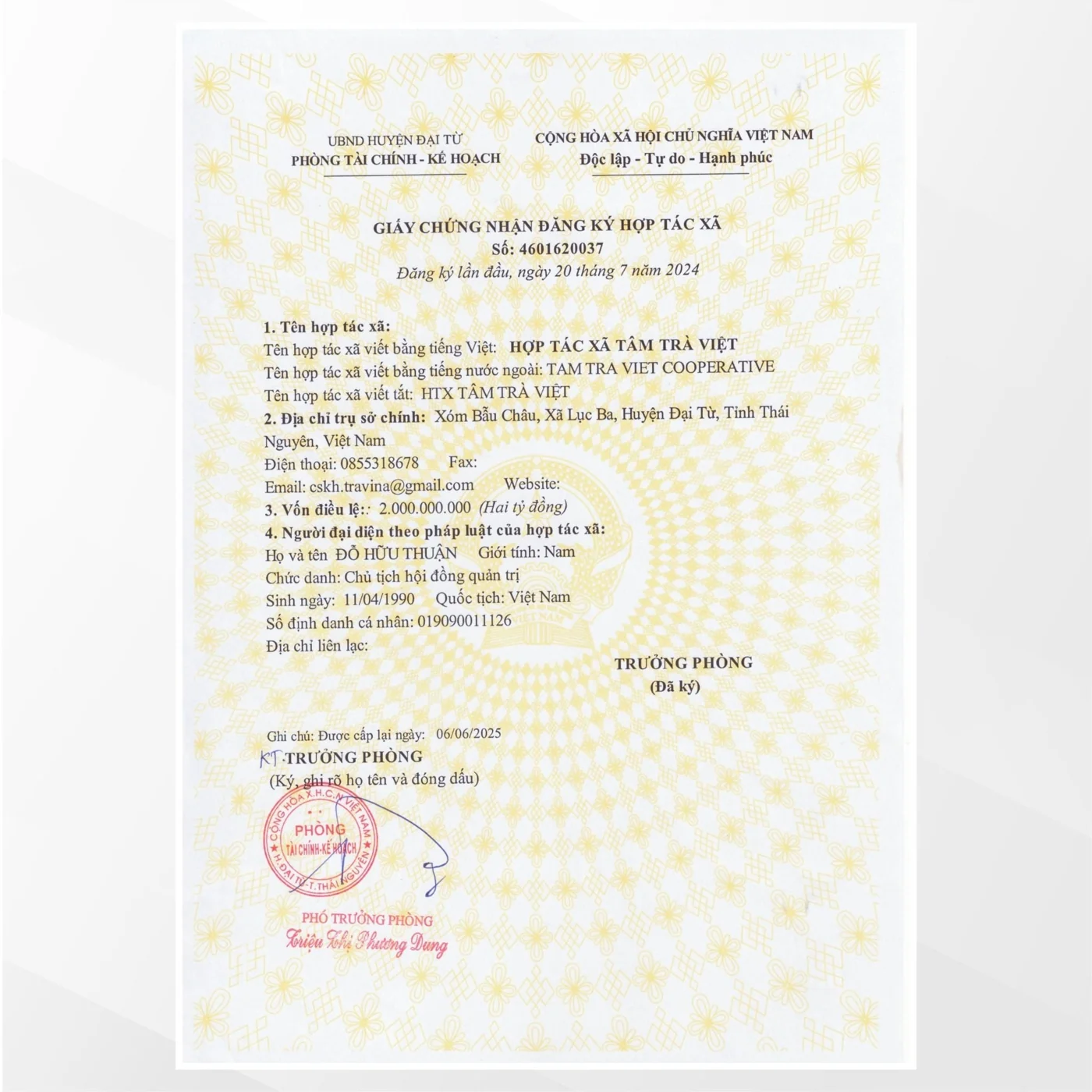 Trà Bắc Thái Nguyên hương cốm nhẹ