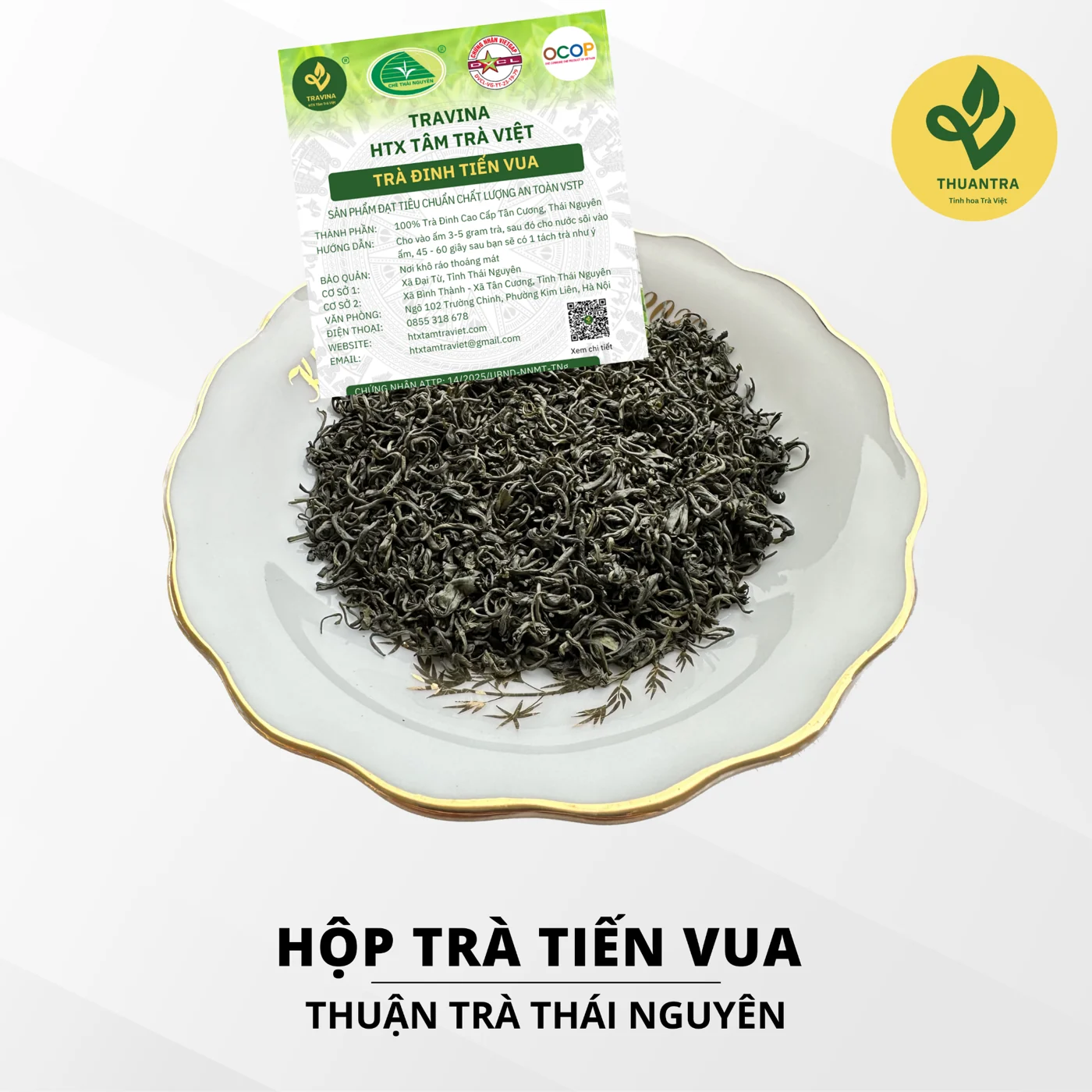 Trà Đinh Tiến Vua làm quà biếu