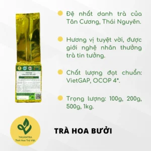 Trà Hoa Bưởi Travina trà ướp hoa cao cấp