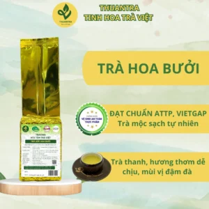 Trà Hoa Bưởi cánh trà ướp hoa bưởi thơm thanh