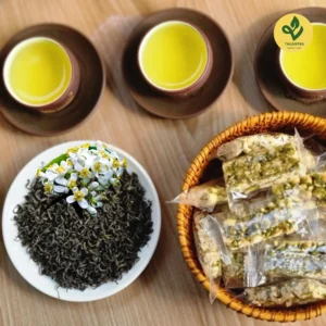 Trà Hoa Bưởi trà hương dùng tiếp khách và biếu tặng