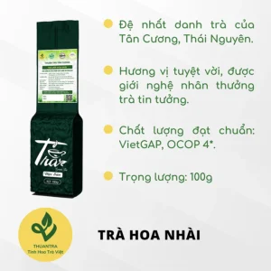 Trà Hoa Nhài Travina trà ướp hoa nhài