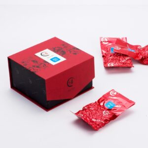 hộp trà thịnh vượng 4 vị - Hộp Thịnh Vượng