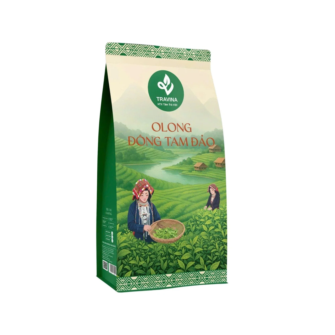 Trà Ô Long Đông Tam Đảo túi giấy 215g