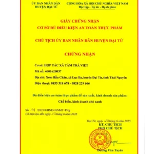 Trà Ô Long Đông Tam Đảo làm quà biếu