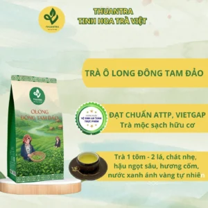 Trà Ô Long Đông Tam Đảo vị ngọt thanh