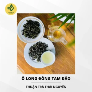 Trà Ô Long Đông Tam Đảo cánh trà tròn đều