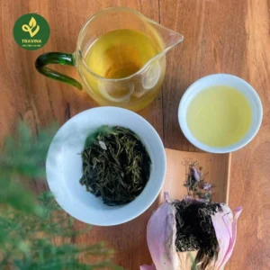 Trà Sen Tây Hồ búp trà sen tiện pha