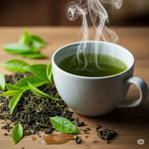 trà xanh giảm cân pha nguyên chất