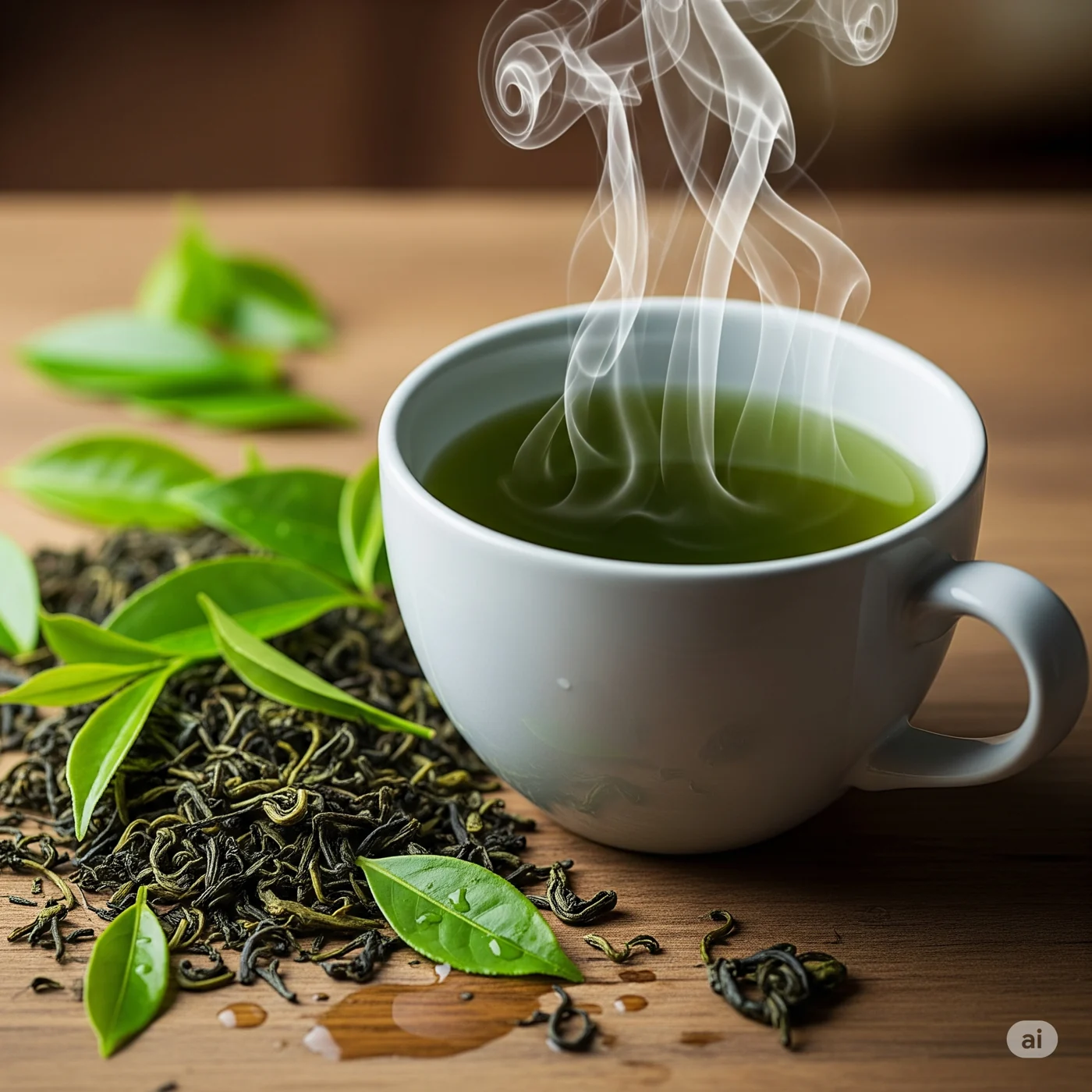 trà xanh giảm cân pha nguyên chất