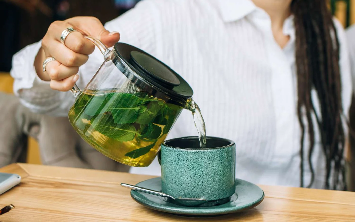 trà xanh giảm cân uống đúng cách