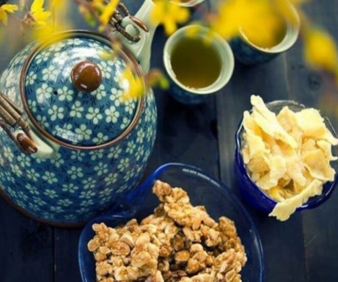 uống trà ngày Tết đúng cách