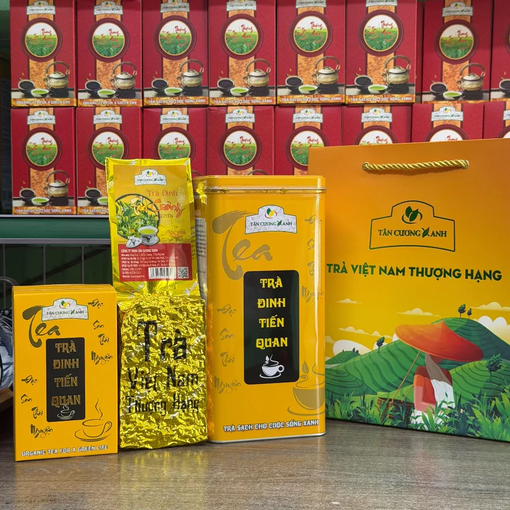 Giá trà đinh tiến quan 500g Tân Cương Xanh chính hãng